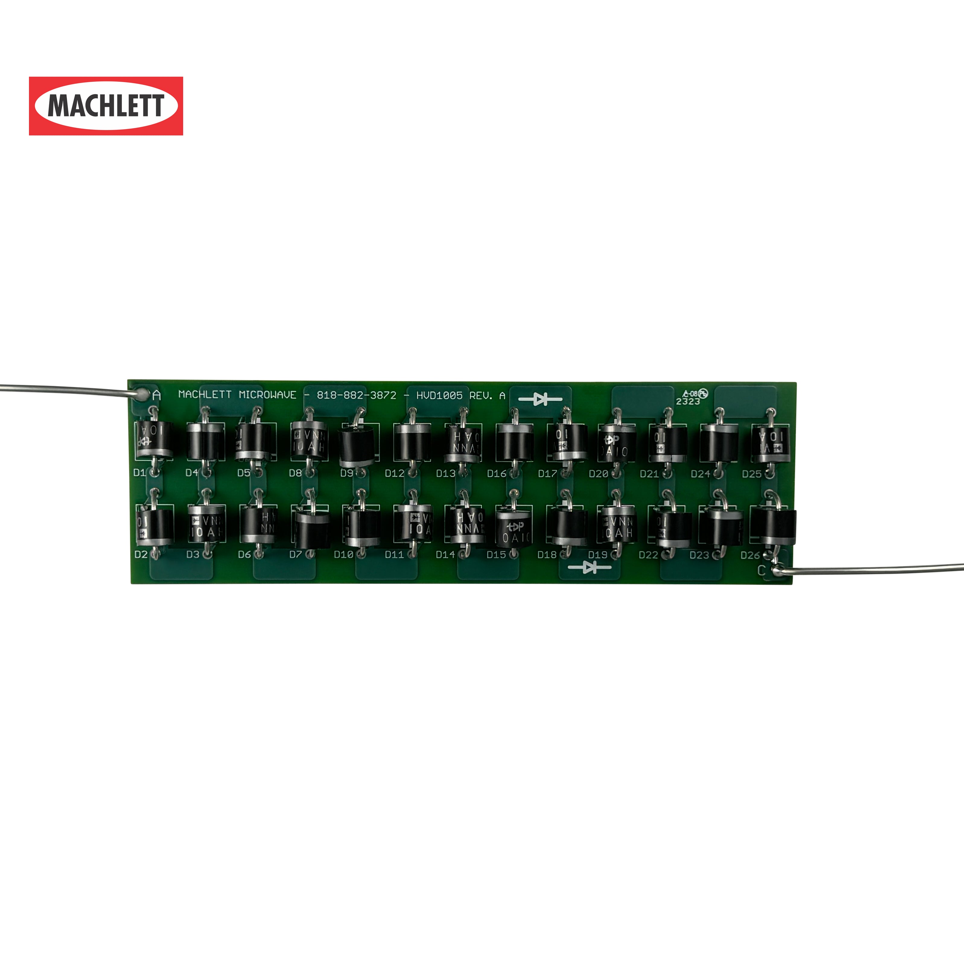 High Voltage Diode Board - Machlett Microwave